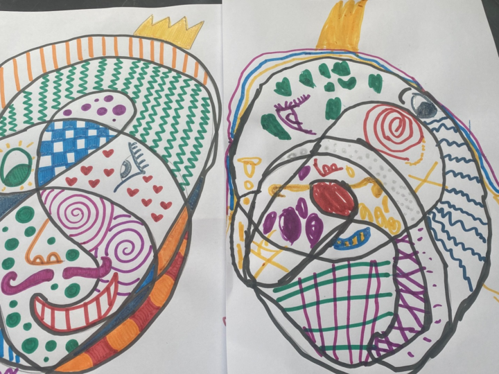 Learning and Child Development through Art; Picasso Places and Picasso Faces